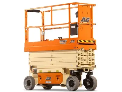 Renta de plataforma de tijera JLG 2630ES