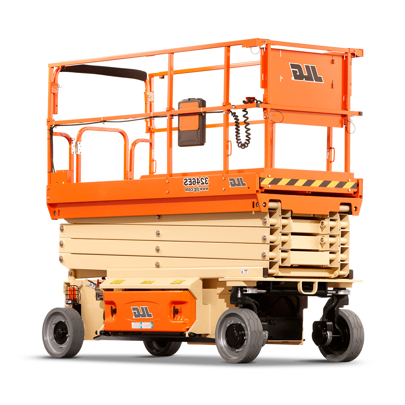 Renta de plataforma de tijera JLG 3246ES