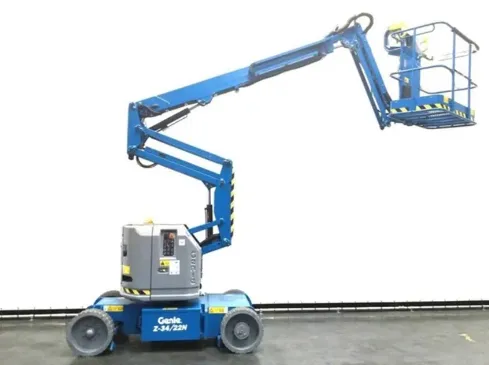 Renta de plataforma articulada electrica Genie Z34/22N