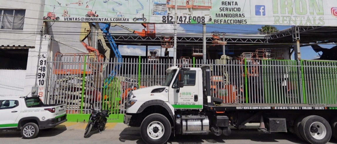 Renta de grua para montacargas